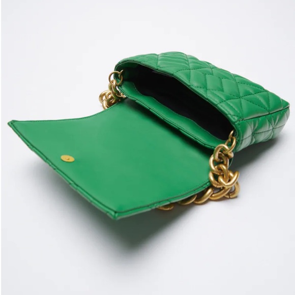 Zara Bags Zara Quilted Chain Strap Shoulder Bag Poshmark